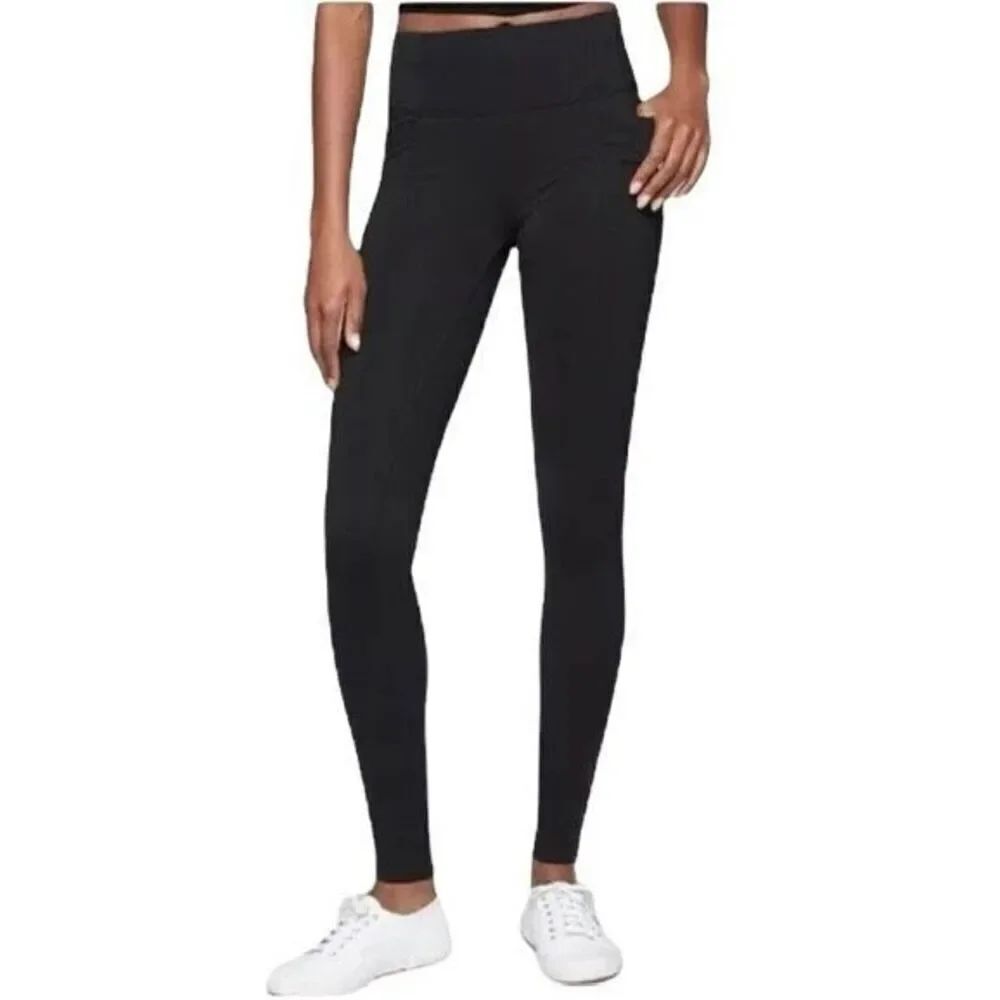 ✨Athleta Metro High Waist Skinny Black Sz Small Leggings✨